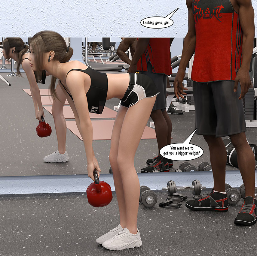 Natasha's workout part 1 by Dark Lord