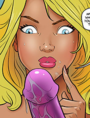 Bubble Butt Princess by jab comix
